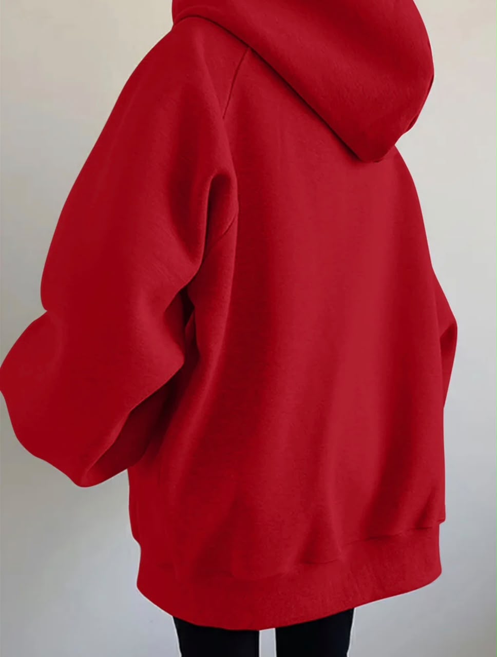 Long-Sleeved Hooded Jacket